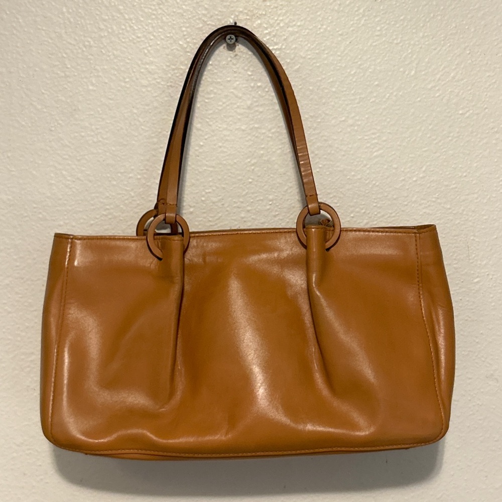 GUCCI Tom Ford Jackie Vitello Calfskin Leather Bag w/ Zip Pouch Vintage 90s VTG - Picture 4 of 16